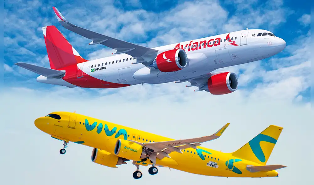 Autoridades colombianas no autorizan unión de Avianca y Viva Airlines en un solo grupo comercial