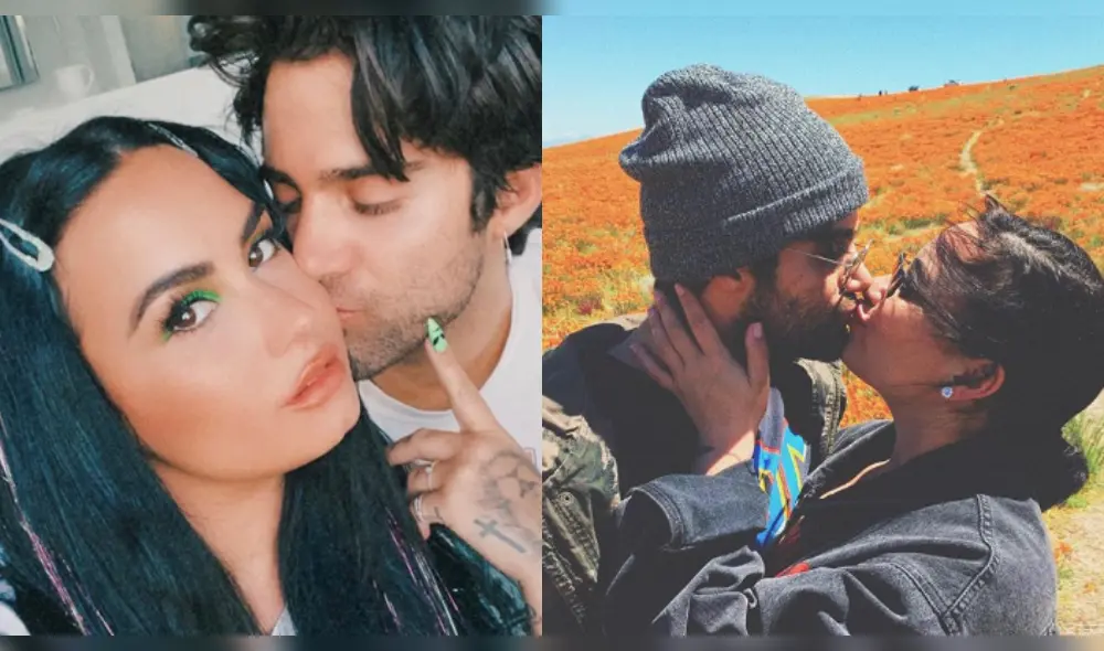 Demi Lovato y Max Ehrich se comprometieron y lo anunciaron en Instagram