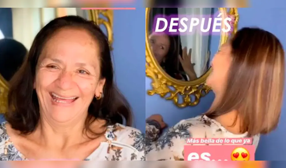 Madre de Sheyla Rojas luce irreconocible con radical cambio de look