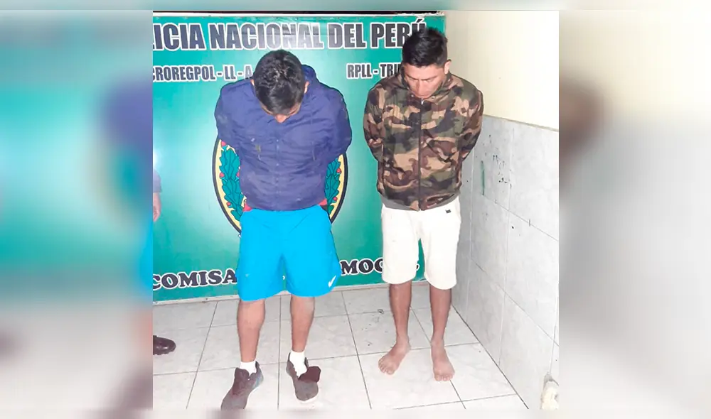 Sujetos quedaron en calidad de detenidos.
