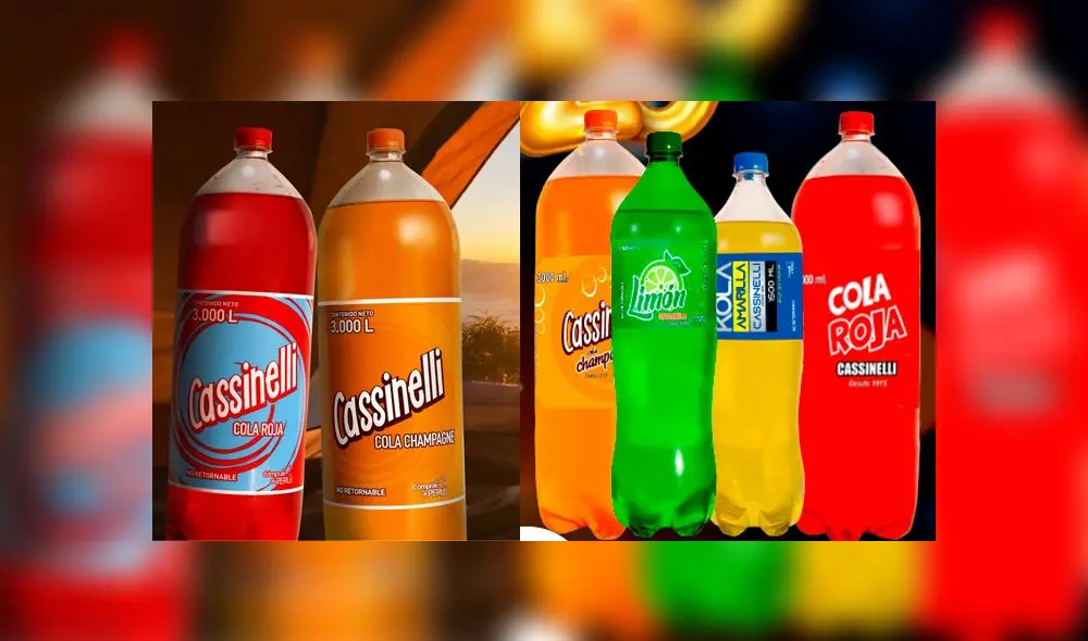 Gaseosas Cassinelli vuelven al mercado limeño desde marzo