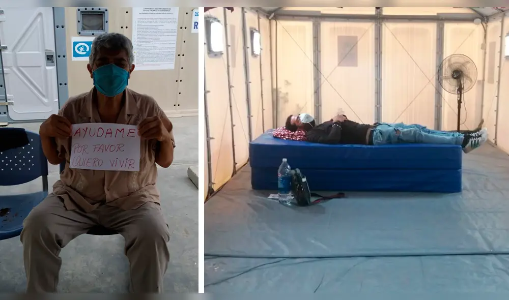 Infectados piden ayuda a Martín Vizcarra. Infectados piden ayuda a Martín Vizcarra.