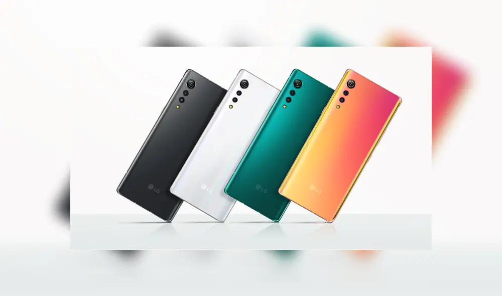 El LG Velvet estará disponible en color Illusion Sunset (rojo tornasol), Aurora White (blanco), Aurora Grey (gris oscuro) y Aurora Green (verde). El LG Velvet estará disponible en color Illusion Sunset (rojo tornasol), Aurora White (blanco), Aurora Grey (gris oscuro) y Aurora Green (verde).
