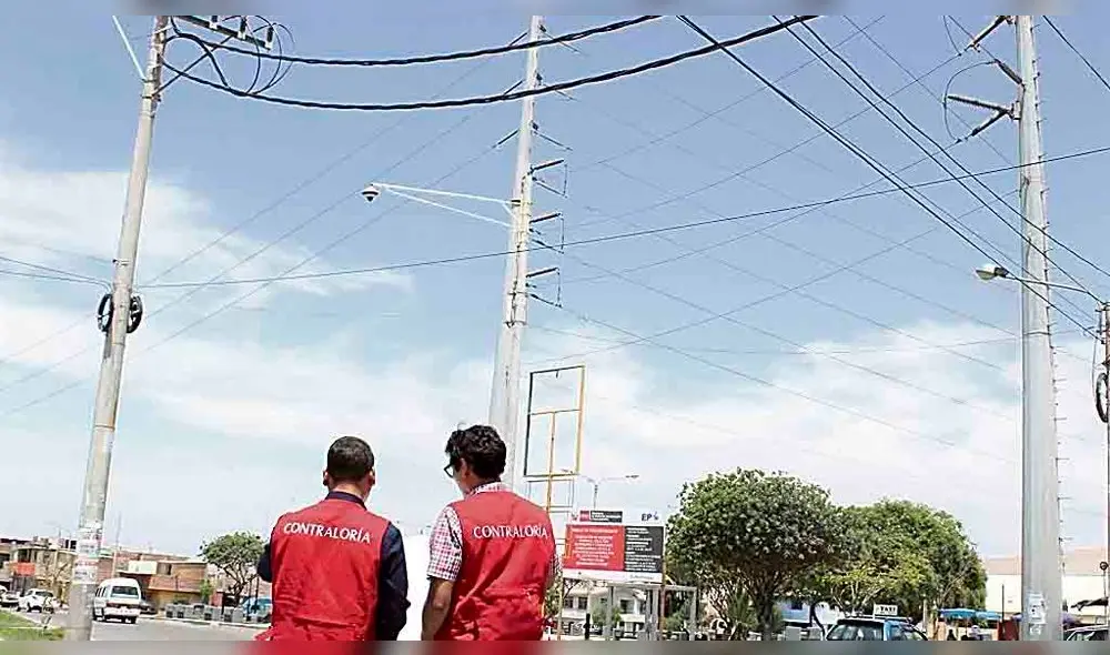 Fiscalización. Electrosur tuvo perjuicios en obra pública.