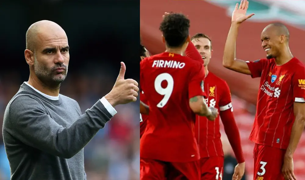 El técnico del Manchester City aseguró que su equipo felicitará como es debido al nuevo campeón. Composición: EFE/AFP.