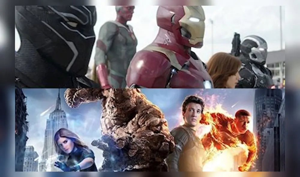 Avengers y Los 4 Fantásticos