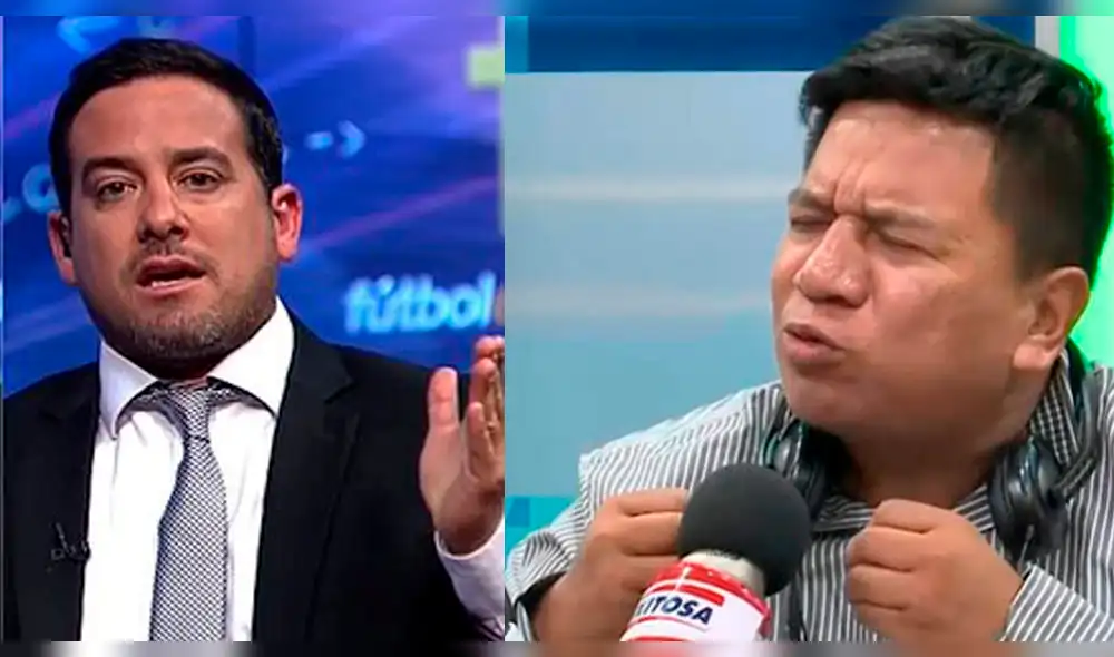 Óscar del Portal llama 'loco' a Silvio Valencia y éste le responde diciéndole 'fracasado' [VIDEO]