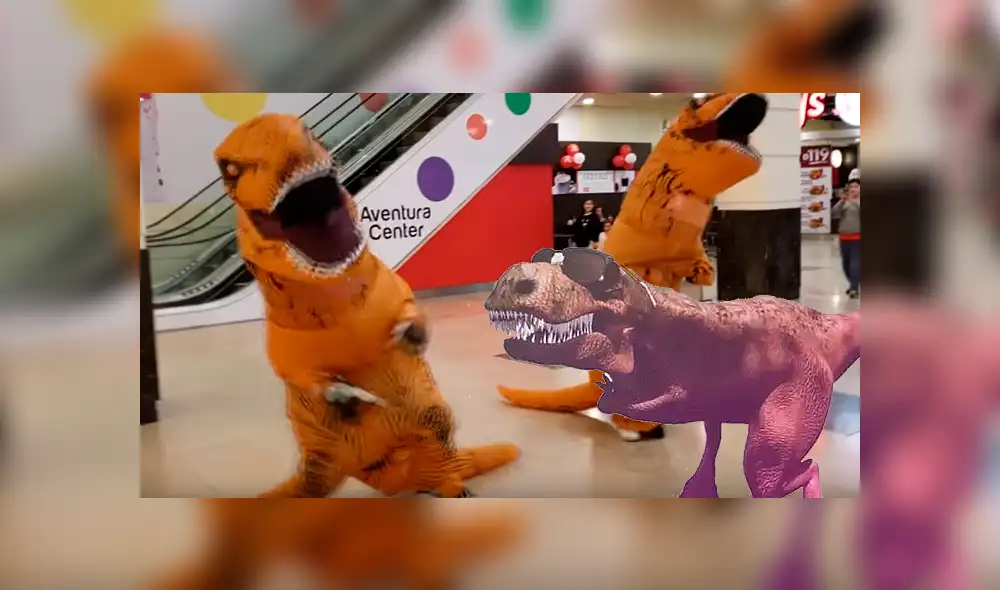 YouTube viral: dinosaurio “cállese viejo lesbiano” asombra a miles un impactante twerking [VIDEO]