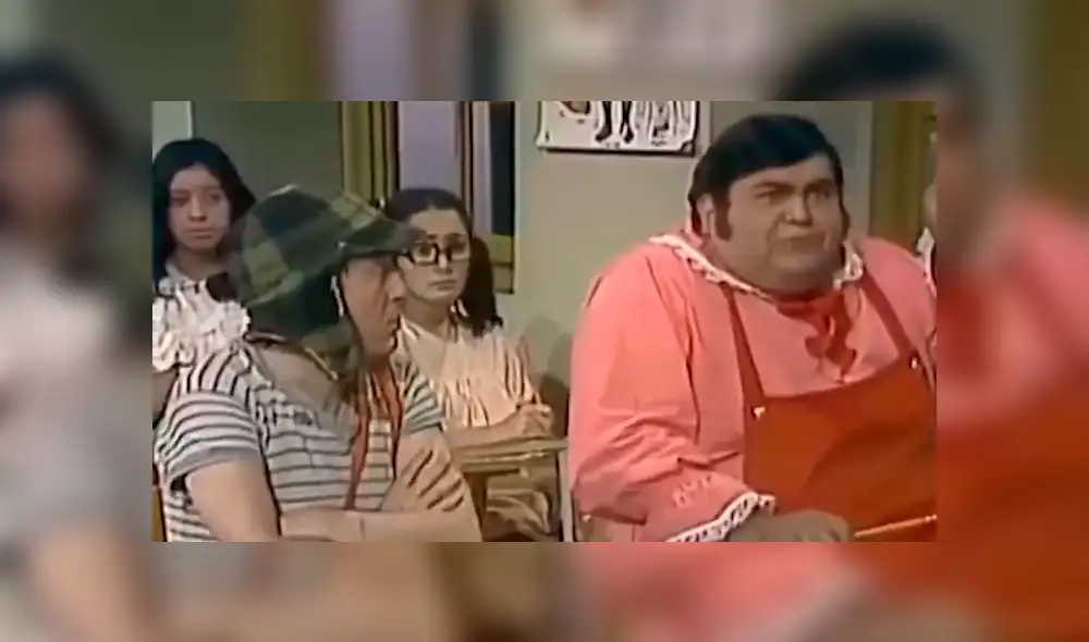 El video viral de YouTube muestra la escena en que 'Don Ramón' del Chavo del 8 destrona el puesto del profesor 'Jirafales'.