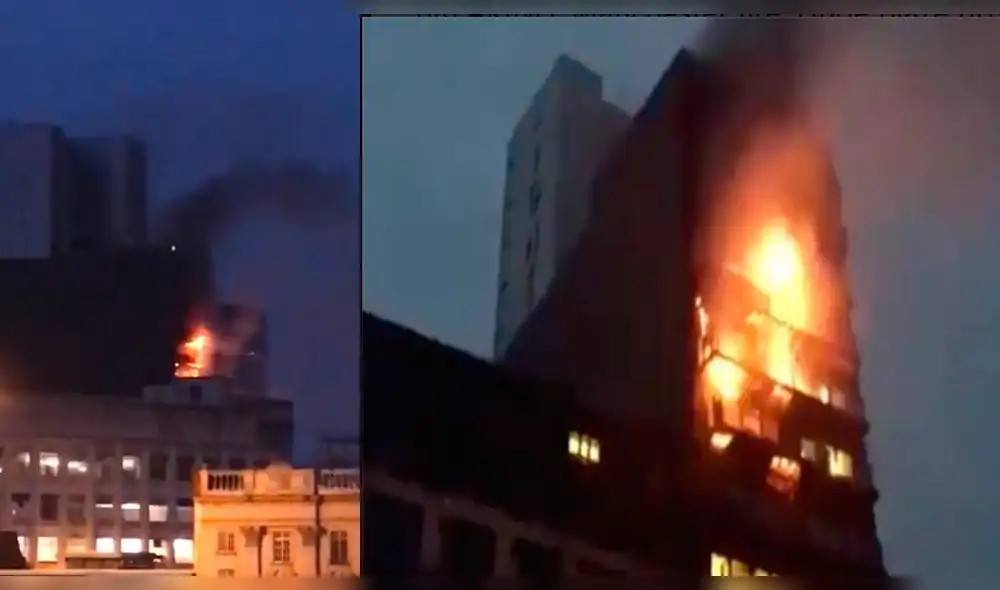 Reino Unido: reportan incendio en edificio de doce pisos [VIDEO]