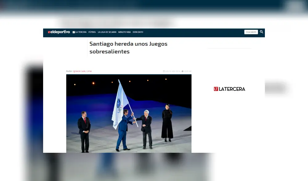 La prensa internacional elogió al Comité que organizó la clausura de los Panamericanos Lima 2019. La prensa internacional elogió al Comité que organizó la clausura de los Panamericanos Lima 2019.