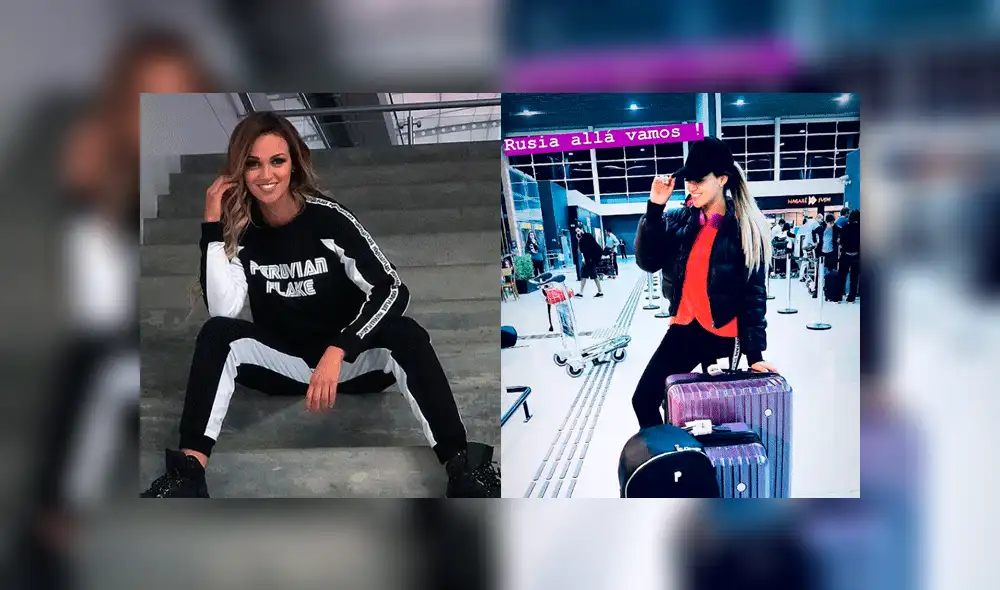 Instagram: Angie Arizaga cuenta cómo es su travesía a Rusia pese a críticas de su viaje [VIDEO]