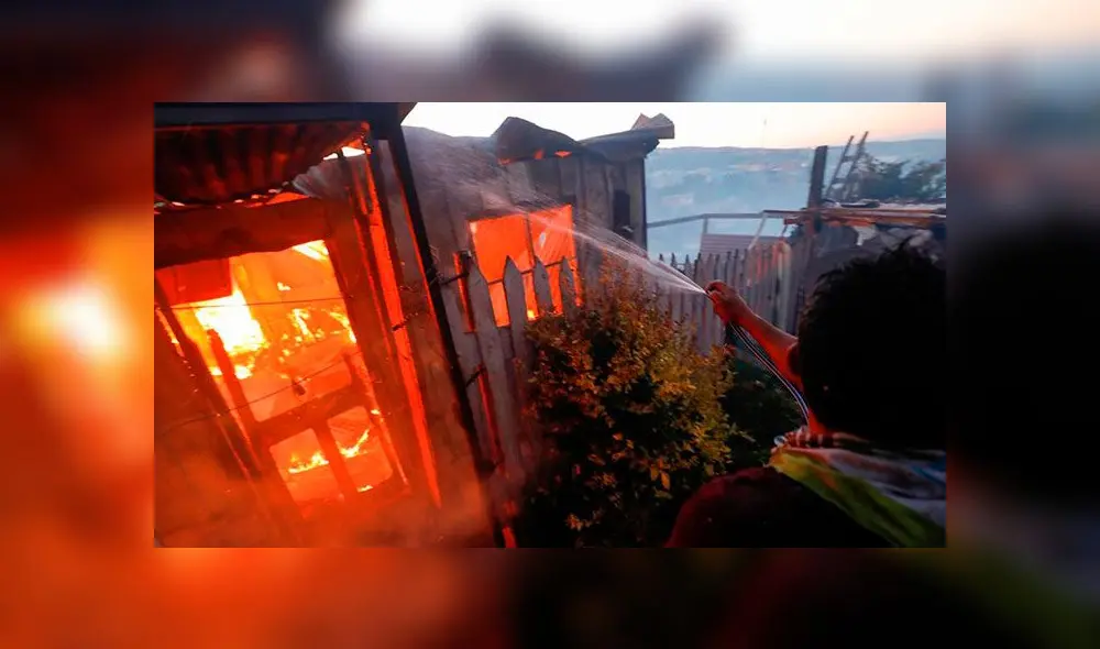 Incendio destruyó más de 100 viviendas en Chile esta Navidad [VIDEO]