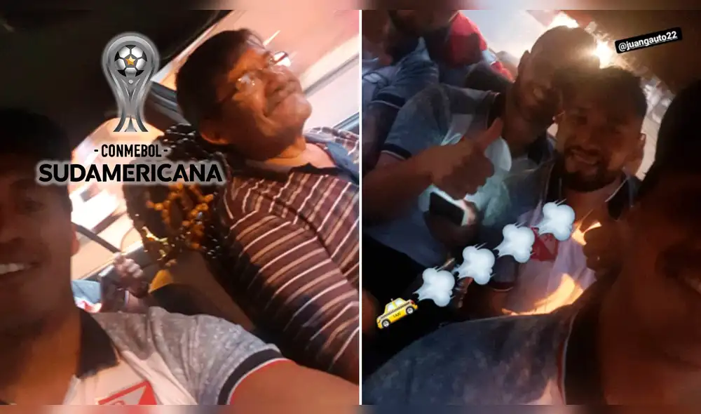 River Plate vs Deportivo Cali: jugadores del Kelito llegan en taxis al partido de la Copa Sudamericana 2020.