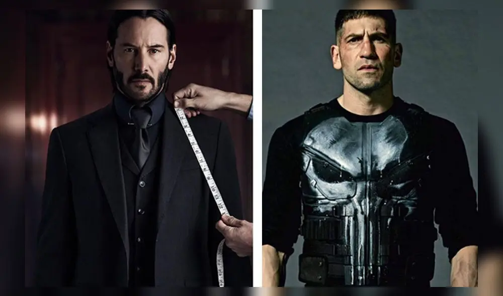 John Wick y The Punisher son dos de los personajes más conocidos en la cultura pop.