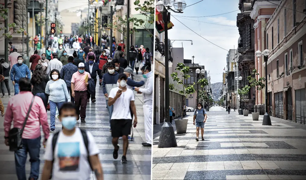 ¿Qué opinan los especialistas de la salud y la economía sobre la vuelta a la cuarentena? Foto: Composición LR. ¿Qué opinan los especialistas de la salud y la economía sobre la vuelta a la cuarentena? Foto: Composición LR.