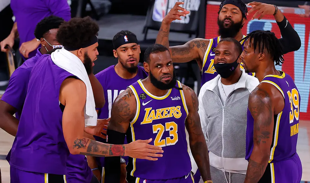 Angeles Lakers y Miami Heat protagonizarán las Finales de la NBA 2020. Foto: AFP