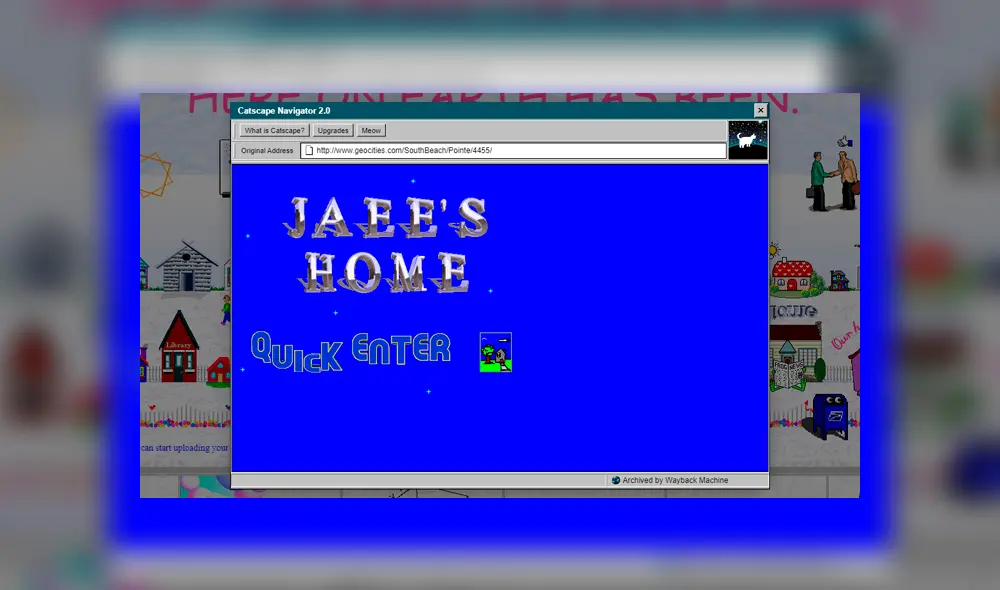 Desliza para ver más imágenes de cómo era internet en los 90.