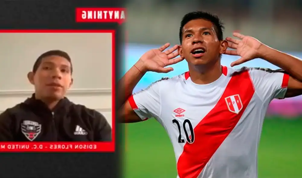 Edison Flores protagonizó entretenida entrevista desde el Twitter oficial del DC United respondiendo preguntas de los seguidores del club de la MLS. (FOTO: Composición GLR).