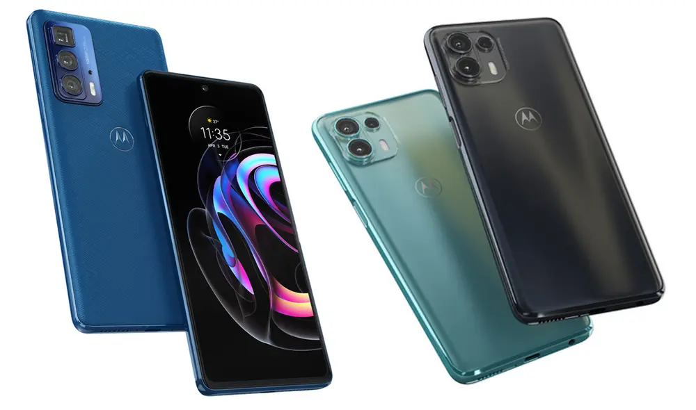 Así lucen el Moto Edge 20 Pro y Moto Edge 20 Lite. Foto: Motorola