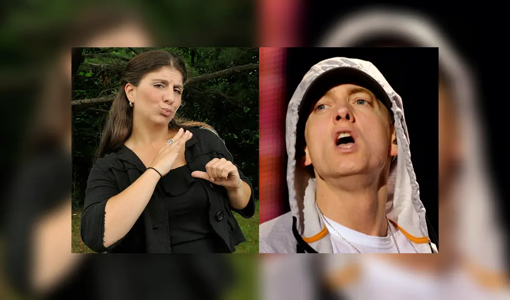 Desliza a la izquierda para conocer a la mujer que opacó a Eminem. Foto: Captura.