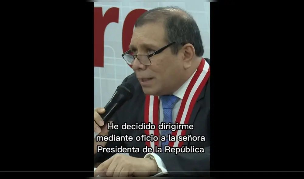 Titular de PJ pide que Fuerzas Armadas resguarden locales judiciales. Video: Poder Judicial del Perú