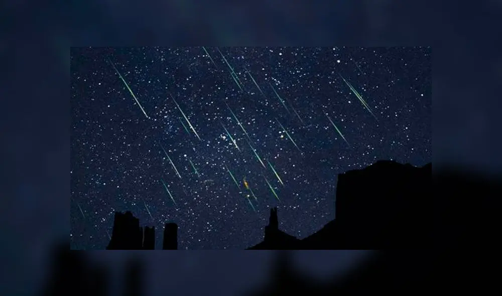 La lluvia de estrellas alcanzará su máximo apogeo este martes 21 y miércoles 22 de abril. Foto: Difusión