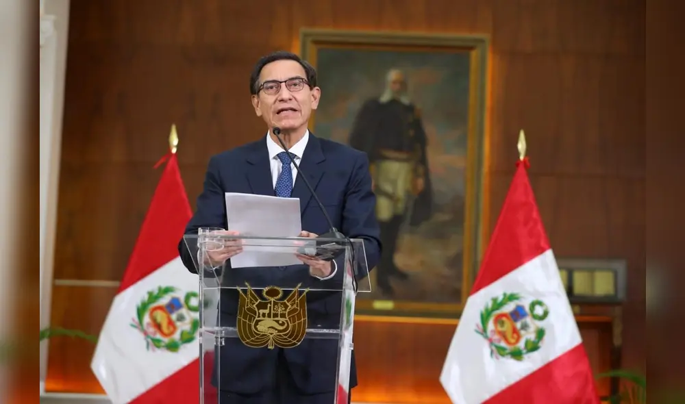 Martín Vizcarra Foto: PCM