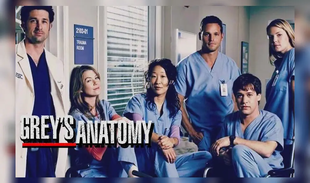 Solo quedan tres actores del elenco original de Grey's Anatomy.