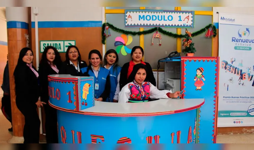 En Puno instalan módulo de atención para asegurados quechuahablantes.