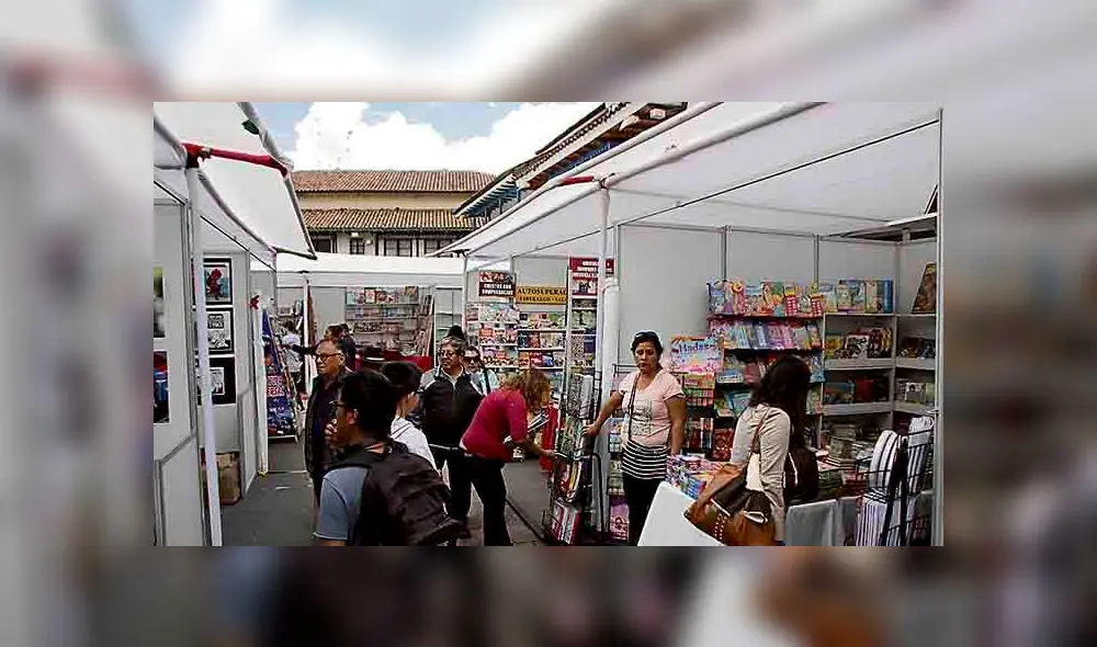 Empezó la quinta edición de la Feria del Libro de Cusco