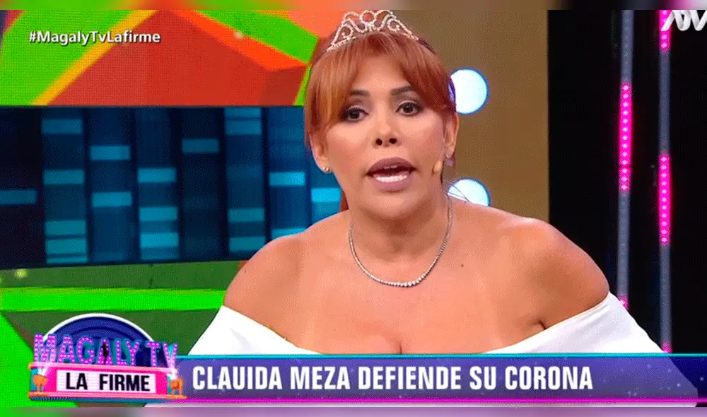 Claudia Meza defiende su corona y hace grave denuncia contra organización