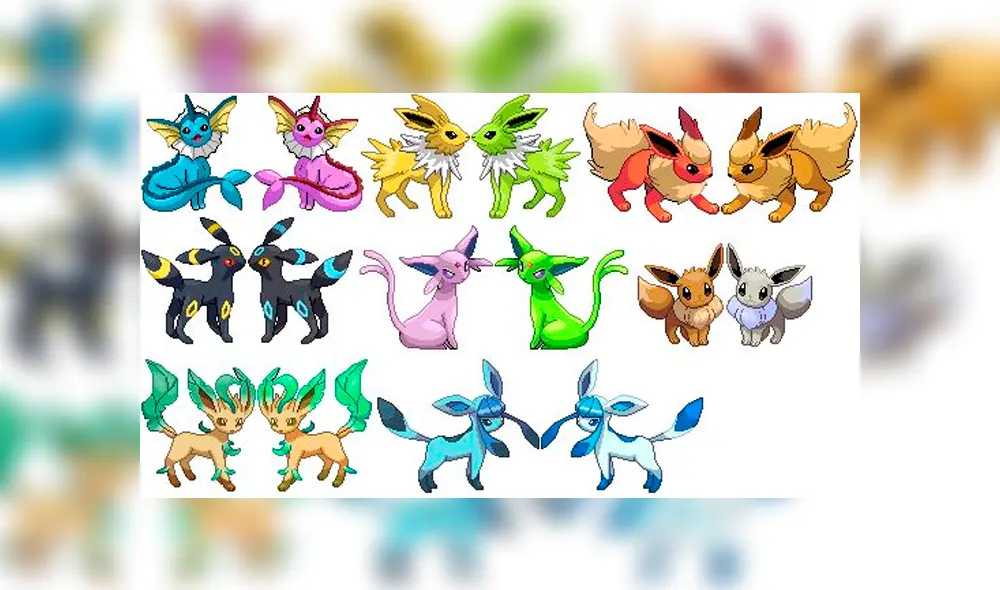 Truco para conseguir todas las evoluciones de Eevee en Pokémon GO.