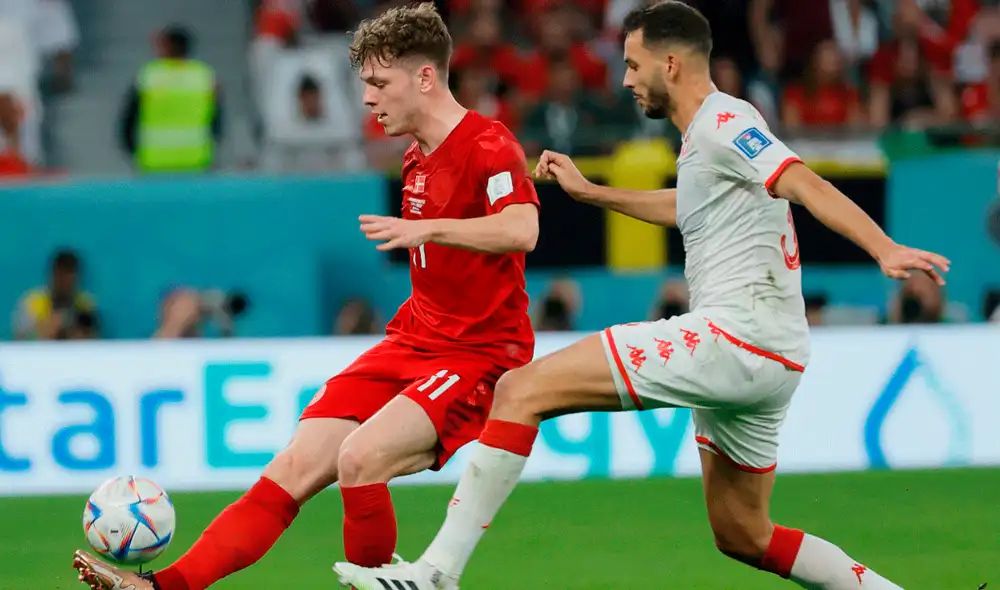 Dinamarca intentará vencer a una de las selecciones que vuelve tras una larga ausencia como Túnez. Foto: EFE