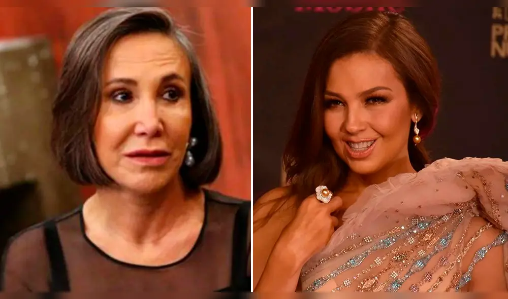 Thalía enoja a Florinda Meza por acercamiento con la Chilindrina [VIDEO]