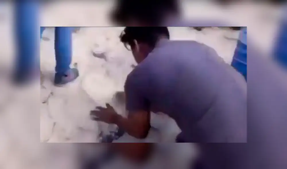 Tráiler sufre volcadura y pobladores aprovechan para robar toneladas de azúcar