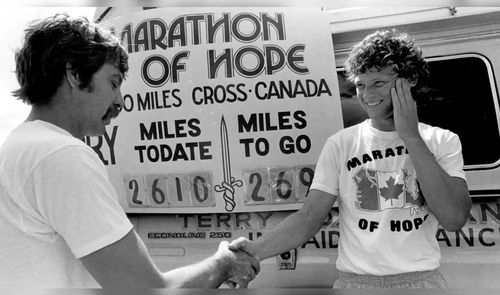 Terry Fox.