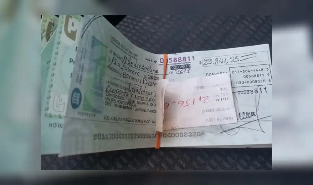 La peculiar historia de Luis Spahn se ha vuelto tendencia por la recompensa a su honestidad. Foto: La Nación.