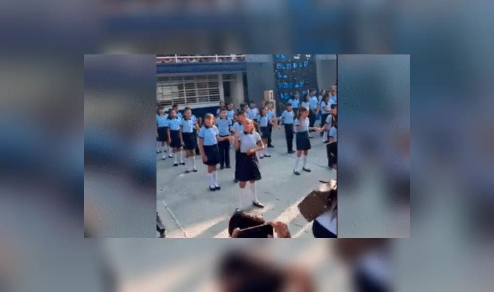 Facebook viral: padre ve que su hija no tiene pareja en actuación y baila con ella [VIDEO]