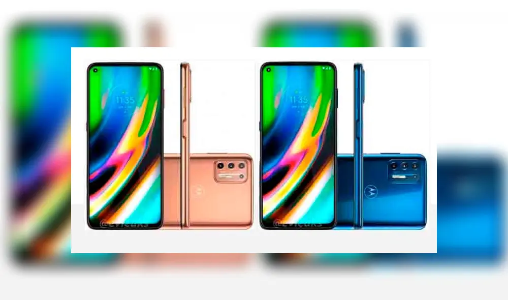 Motorola Moto G9 Plus llegará con cuádruple cámara trasera. (Fotos: Evan Blass)