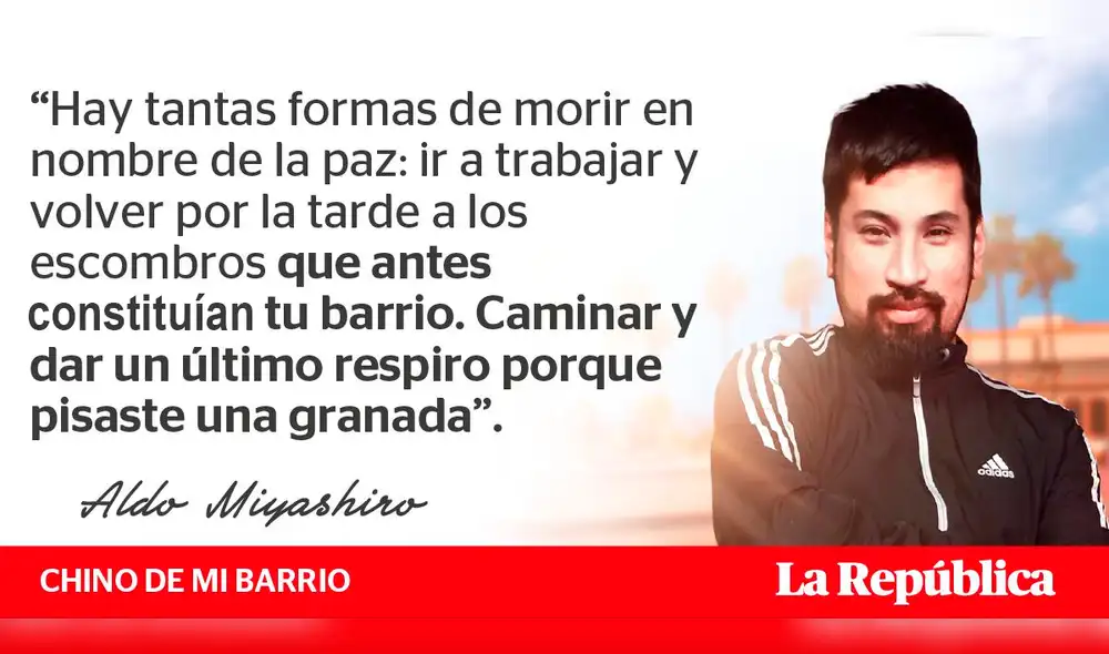 Nunca son ajenas, Abril