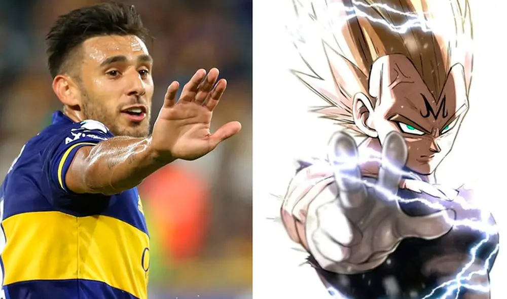 Toto Salvio haciendo la técnica de Vegeta. Foto: Infobae Toto Salvio haciendo la técnica de Vegeta. Foto: Infobae