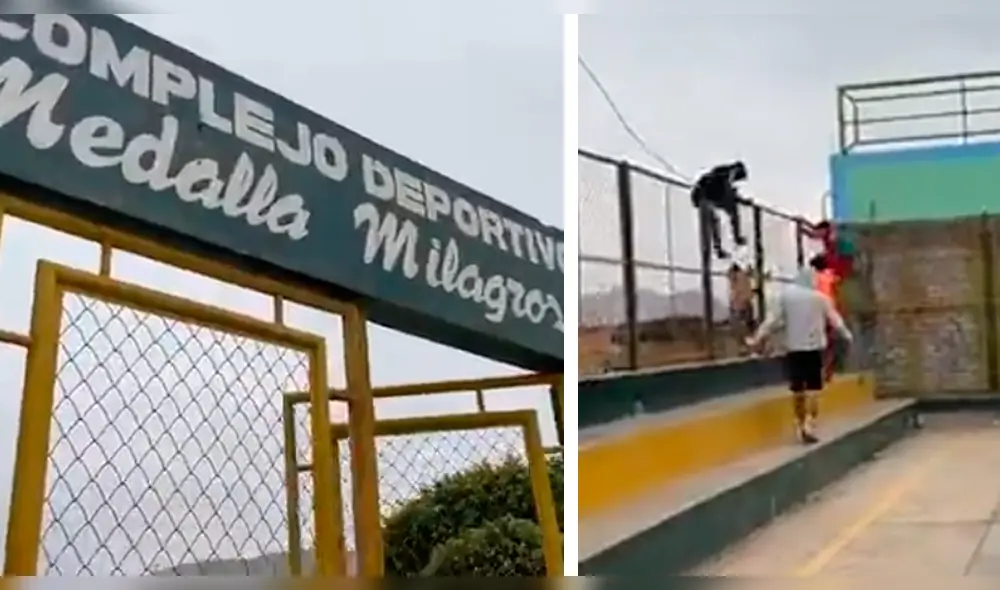 Sujetos juegan fulbito en Casma. Sujetos juegan fulbito en Casma.