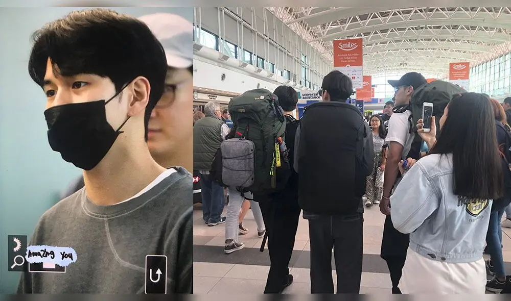 Los tres actores fueron recibidos en el aeropuerto de Buenos Aires, en noviembre del 2019.