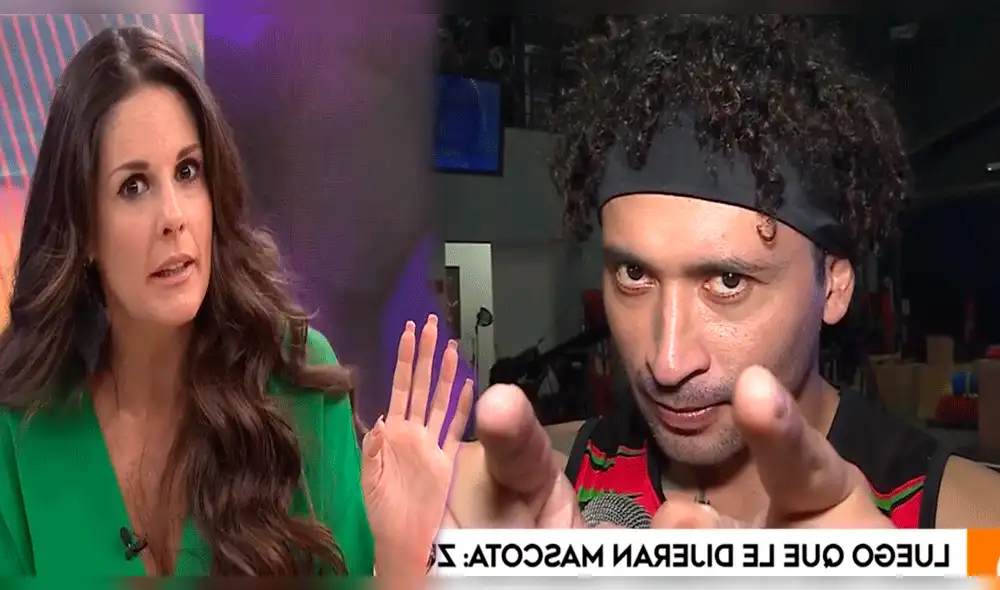 Rebeca Escribens defendió a Patricio Parodi y encara a Zumba [VIDEO]