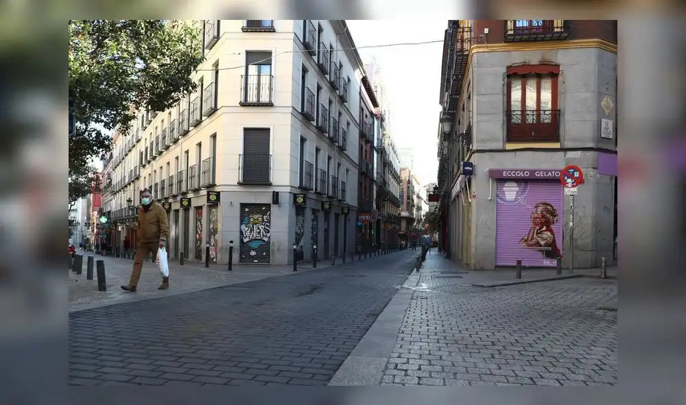 Las calles de Madrid han permanecido casi vacías por más de dos semanas. (Foto: Reuters/Sergio Perez) Las calles de Madrid han permanecido casi vacías por más de dos semanas. (Foto: Reuters/Sergio Perez)