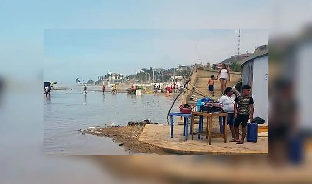 Así quedaron balnearios luego del oleaje anómalo en playa de Máncora [FOTOS Y VIDEO]