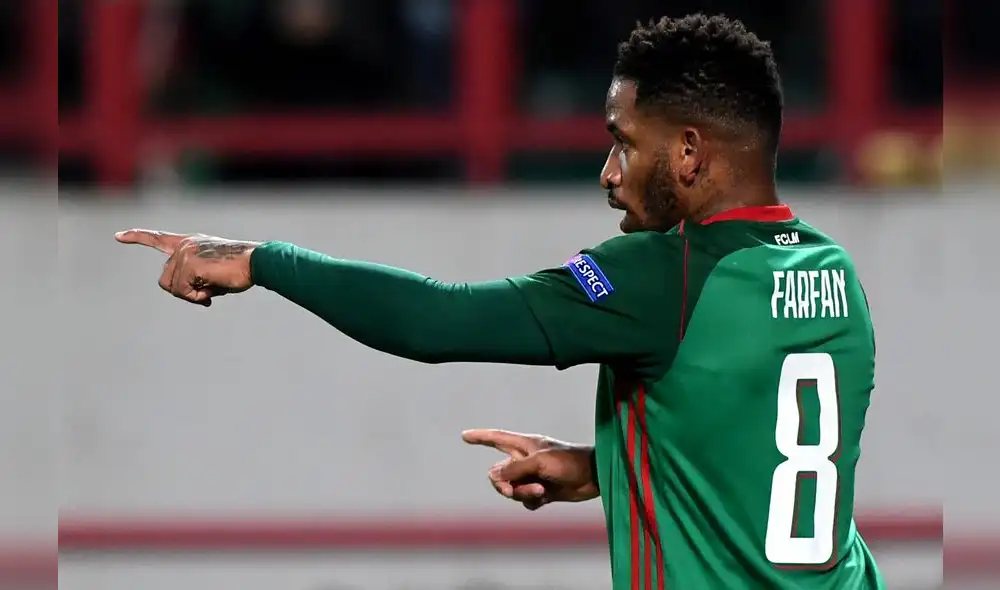Jefferson Farfán podría seguir en Lokomotiv Moscú si se reduce el salario.