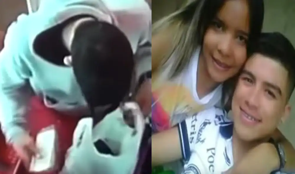 Las cámaras de seguridad del local captaron el robo. Las cámaras de seguridad del local captaron el robo.