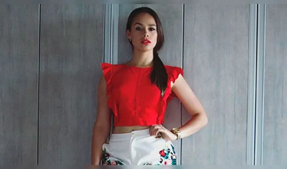 Jossmery Toledo acusó a su expareja de filtración.